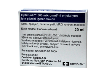 OPTIMARK 500 MIKROMOL/ML ENJ. ICIN COZ. ICEREN FLAKON 20 ML